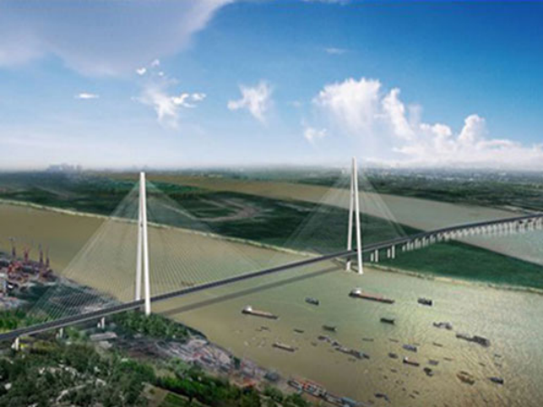 武汉四环线青山长江公路大桥项目